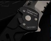 0166SATBLK - Couteau EXTREMA RATIO Caimano Nero N.A. Satin