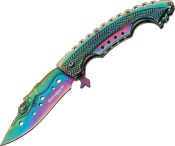 01LG318 - Couteau BOKER MAGNUM Rainbow Mermaid