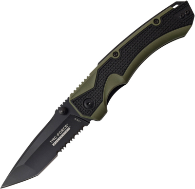 TFEA019TBGN - Couteau TAC FORCE Evolution Linerlock A/O Green