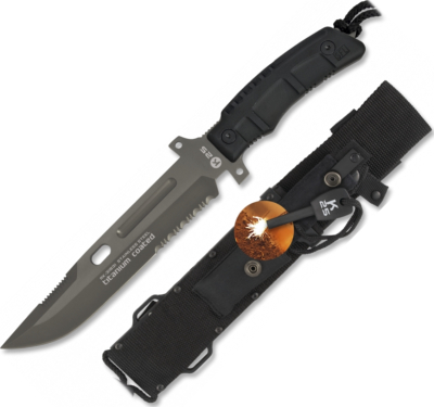 31831 - Couteau Tactique K25 SFL/Titane Noir