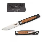 HE53037 - Couteau HERBERTZ Sélection G10 Noir/Marron 11,5 cm D2