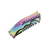 567312 - Couteau HERBERTZ Inox/Acrylique Rainbow