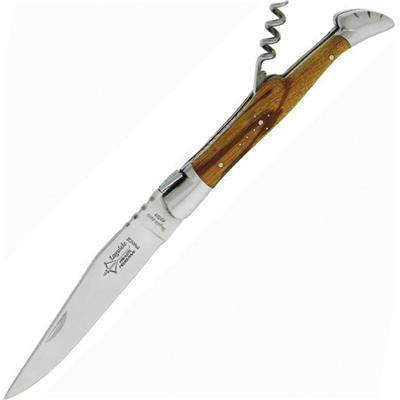 GD6212S - Couteau Laguiole G.DAVID 2 Pièces Bois de Serpent Mitres Inox Mat 12 cm