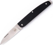 64260 - Couteau SALAMANDRA Juma G10 Noir 10 cm Inox