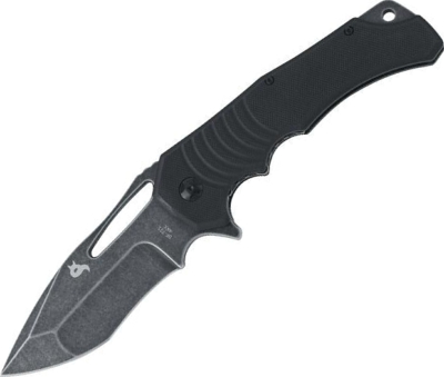 BF721 - Couteau BLACK FOX Hugin G10 Noir