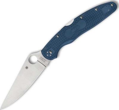 C07PCBL4 - SPYDERCO Police 4 Lightweight CPM SPY27 Blue
