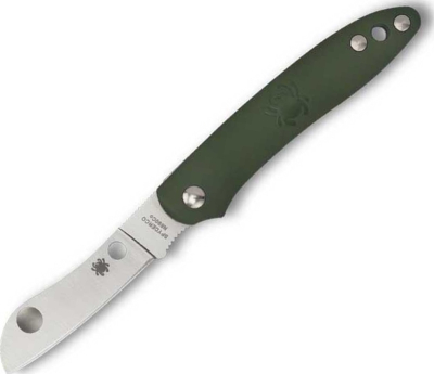 C189PGR - Couteau SPYDERCO Roadie™ Vert Olive