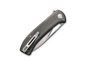 C2024C - Couteau CIVIVI Riffle Micarta Vert Foncé