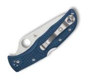 C243PCBL - Couteau SPYDERCO Endela Lightweight CPM SPY27 Blue