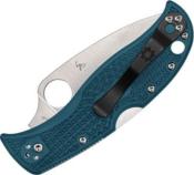 C262PBLK390 - Couteau SPYDERCO LeafJumper Blue Lightweigth