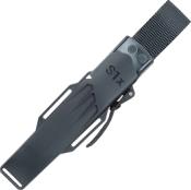 FKS1XB - Couteau FALLKNIVEN S1xb Black avec Etui Zytel