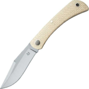 FOX582MI - Couteau FOX Libar M390 Micarta Naturel