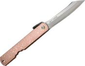 HIGOWP - Couteau HIGONOKAMI Water Pink Edition Limitée Mizushubuki
