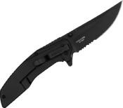KS8320BLKST - Couteau KERSHAW Outright Semi Denté Inox/G10 Noir