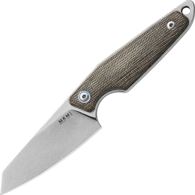 MKMA02GC - Couteau MKM Makro 2 Micarta Green