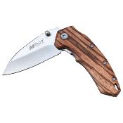 MTA1158ZW - MTECH USA Spring Assisted Knife ZebraWood