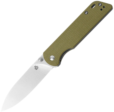 QS102G - Couteau QSP Parrot Micarta Vert