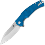 QS121A - Couteau QSP Snipe G10 Blue