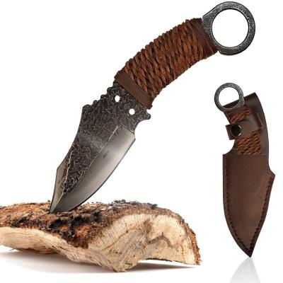 TRACKH1 - Tracker Hunting Knife avec Etui Cuir