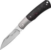V5992FCR - Couteau VIPER Hug Fibre de Carbone Rouge