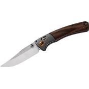 BEN15080-2 - Couteau BENCHMADE Crooked River Wood