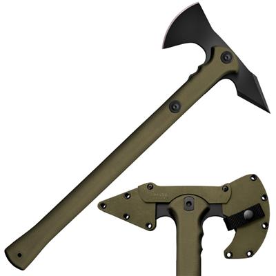 CS90PTHG - Hache Tomahawk COLD STEEL Trench Hawk OD Green