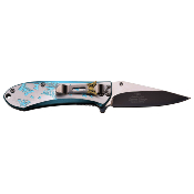 FFA010LB - Couteau FEMME FATALE Butterfly Blue