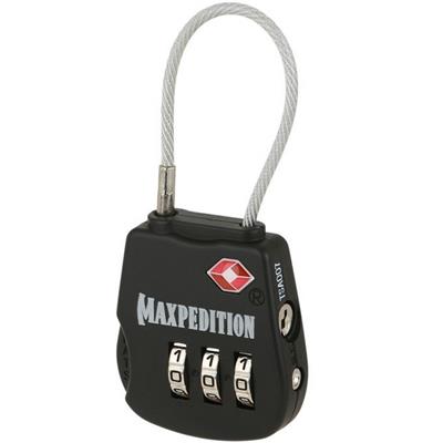 MXTSALOCB - Tactical Luggage Lock Black MAXPEDITION Black