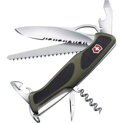 0.9563.MWC4 - Couteau VICTORINOX Ranger Grip 179 Vert et Noir