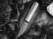 110673DAM - Couteau BOKER SOLINGEN BRLW Meteorite Damast