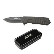 16430 - Couteau ATK Colonel + box métal - Aitor Tactical Knives