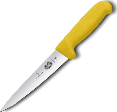 55608 - Couteau à désosser/saigner VICTORINOX manche jaune