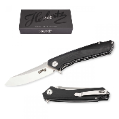 HE53036 - Couteau HERBERTZ Sélection G10 Noir 11,5 cm D2