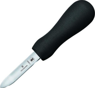 7.6394 - Couteau à Huitres Lancette VICTORINOX Noir