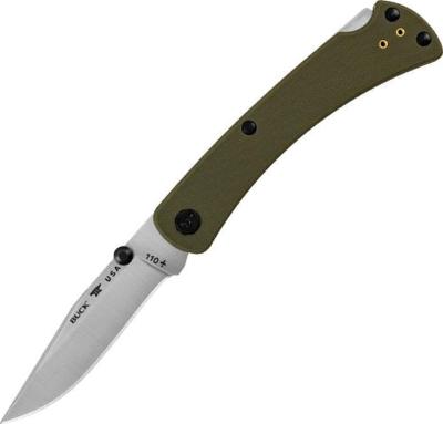 7110GRS3 - Couteau BUCK 110 Slim Pro TRX G10 Vert 0110GRS3