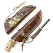 9297 - Poignard MUELA Aborigen Micarta + Etui Cuir