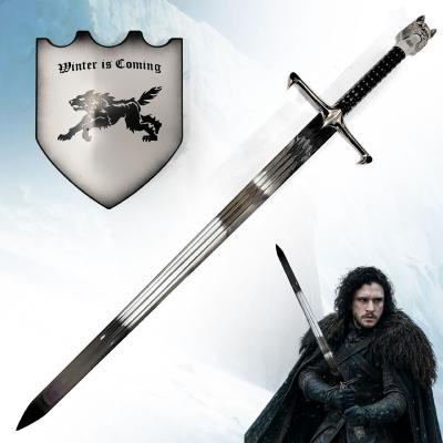 EGOTLJSR - Epée Longclaw de John Snow GAME OF THRONES Réplique avec Support Mural