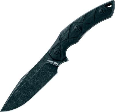 FE.020 - Poignard FOX EDGE Lycosa G10 Noir Blackwash