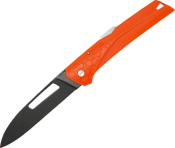 FLKLNORANGE - Couteau FLORINOX Kiana Orange Lame Noire Lisse