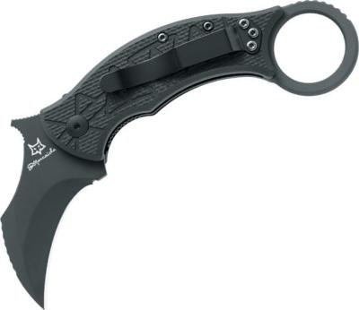 FX.802 - Couteau FOX Tribal K G10 Noir