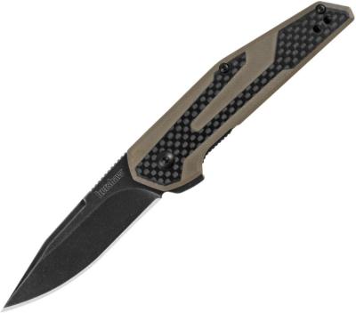 KS1160TANBW - Couteau KERSHAW Fraxion Tan