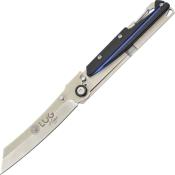 LUSP3SHBLB - Couteau LUG SP3S Noir et Bleu