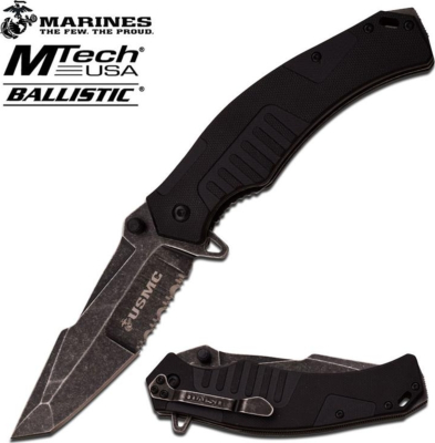 MA1046BS - Couteau MTECH U.S. MARINES