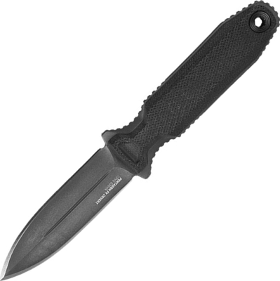SGPENTFXCOVBK - Couteau Fixe SOG Pentagon FX Covert Blackout