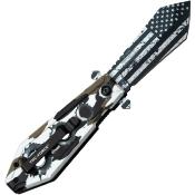 TF1048SC - Couteau TAC FORCE American Flag Linerlock A/O Camo