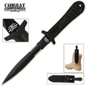 UC2752B - Couteau de Botte UNITED CUTLERY Special Agent Stiletto Black