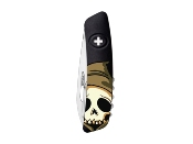 ZD03HALLOWEENSHB - Couteau SWIZA D03 Halloween Skull Head Black