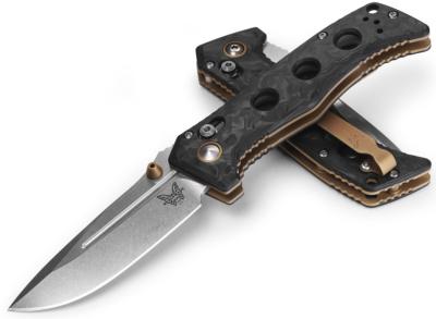 BEN273-03 - Couteau BENCHMADE Mini Adamas Fibre de Carbone