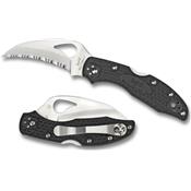 BY22SBK - Couteau SPYDERCO Byrd Knife Hawkbill Noir