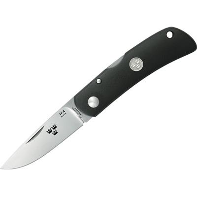 FKTK4C - Couteau FALLKNIVEN TK4 The Kronor Grilon Noir avec Etui Cordura